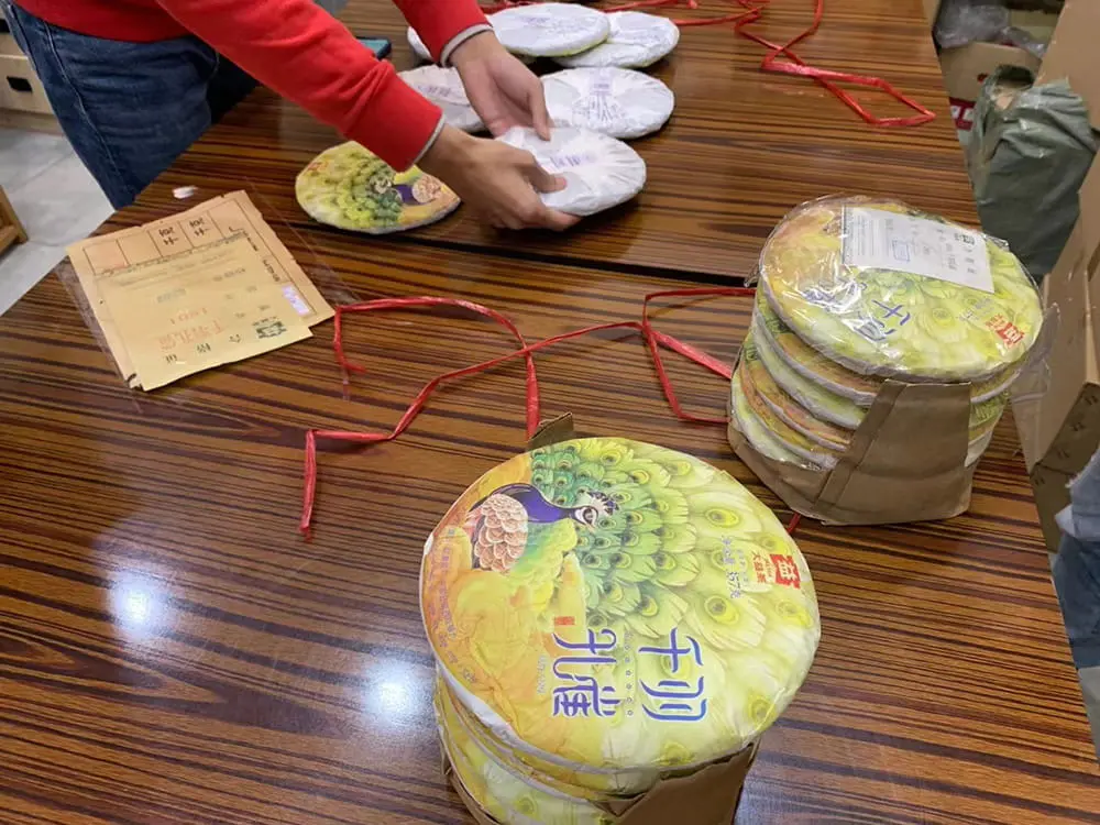 中山回收大益普洱茶2018年生茶熟茶图2