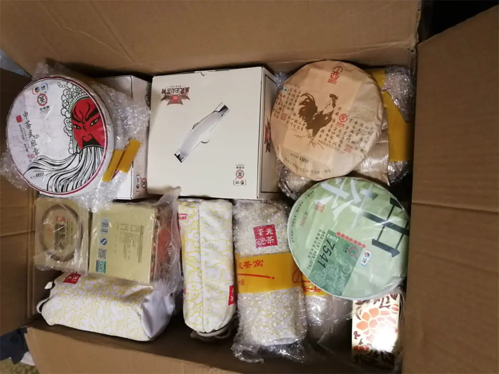 中山回收中茶普洱茶2017年生茶熟茶图3